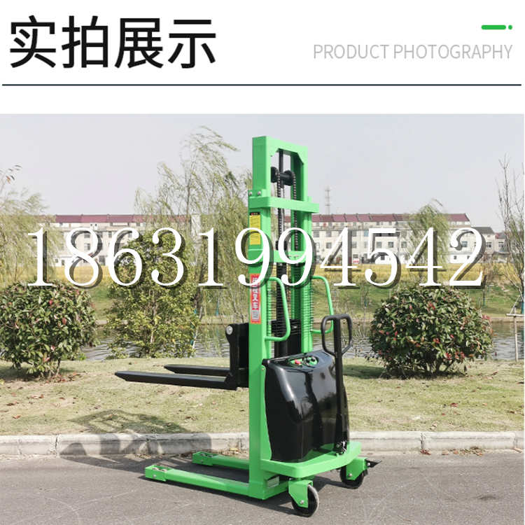 弥陀区电动叉车堆高车液压铲车电瓶1吨2吨站驾步行式小型全自动叉车